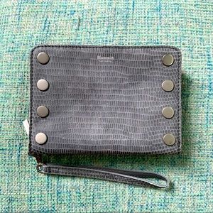 HAMMITT Gray Leather Wallet/Wristlet BRAND NEW!